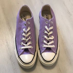 New purple converse